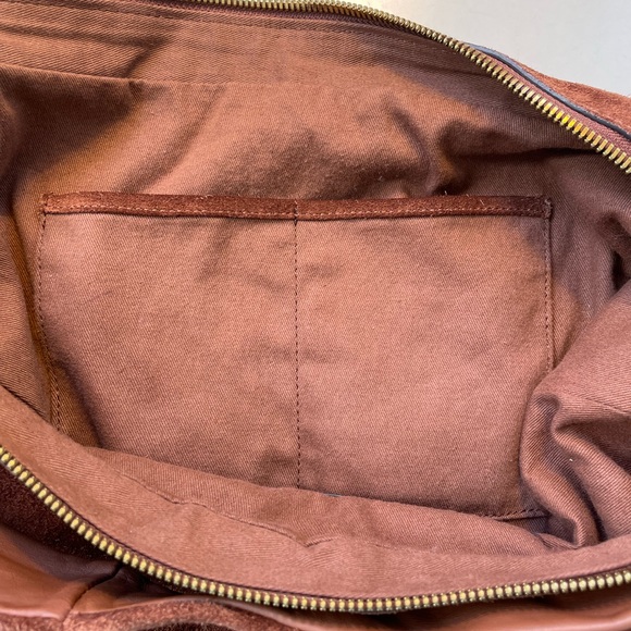 Banana Republic Slouchy Suede Hobo Bag in Brown - Picture 5 of 6